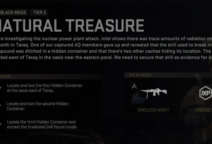 Hidden Containers Locations Natural Treasure DMZ Mission