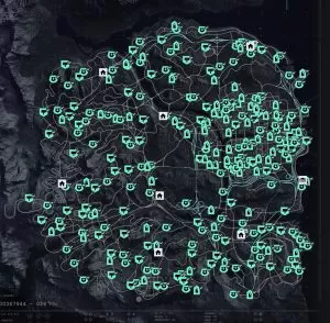 Need For Speed Unbound Collectibles Map, All Locations