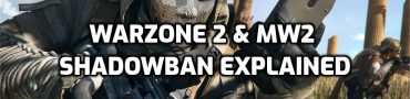 Shadowban Warzone 2, Shadowbanned MW2 Explained
