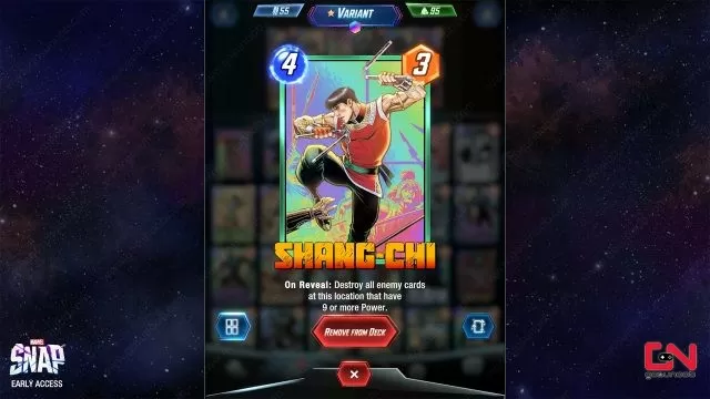 Shang-Chi Best Counters for Marvel Snap Klyntar