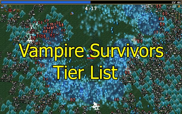 Vampire Survivors Tier List