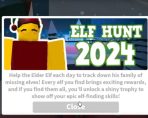 bloxburg elf hunt 2024