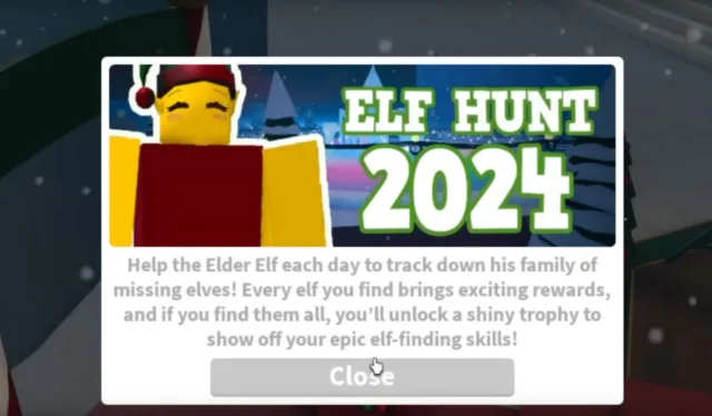 bloxburg elf hunt 2024