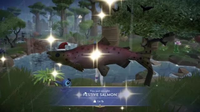 festive salmon disney dreamlight valley