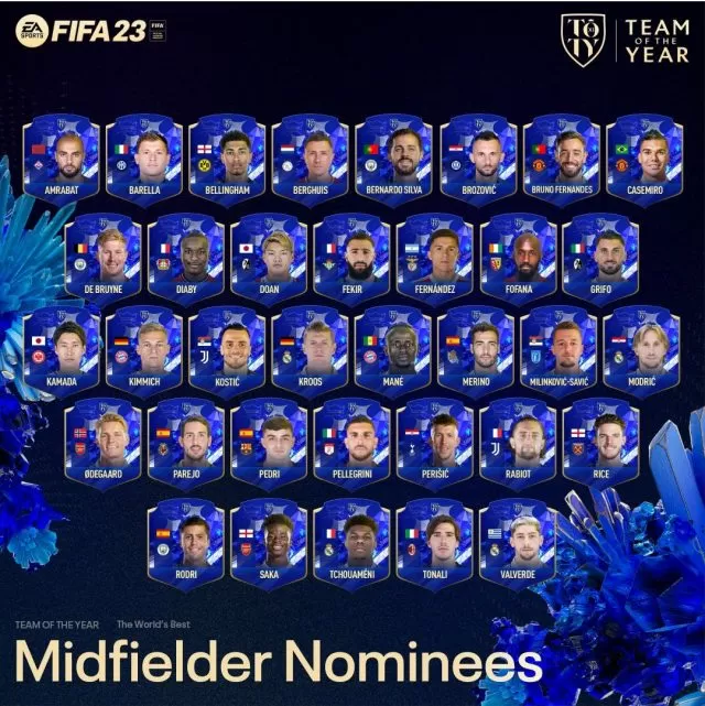 Vote FIFA 23 Team Of The Year