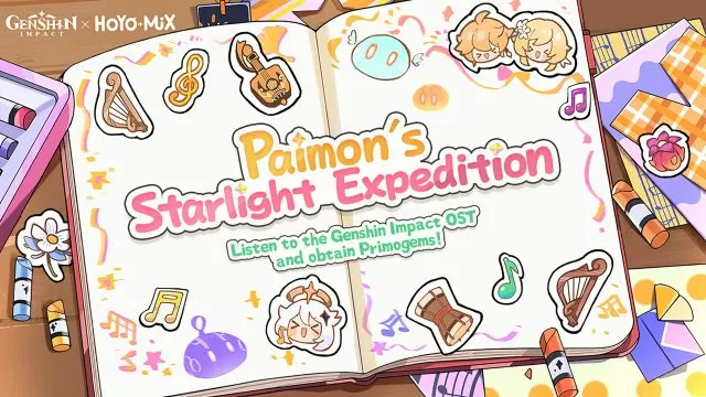 Genshin Impact Paimon Starlight Expedition Web Event Answers