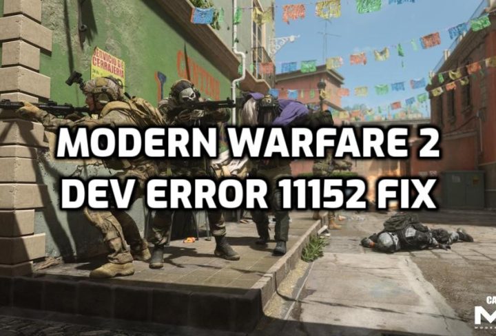 MW2 Dev Error 11152 Fix