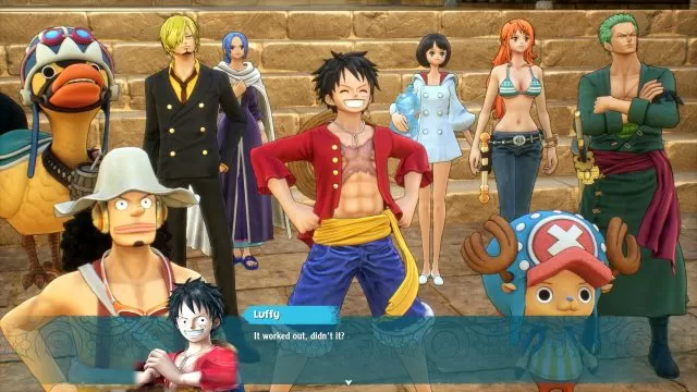 One Piece Odyssey Review Straw Hat Pirates