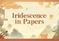 iridescence in papers genshin impact web event