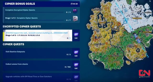 Fortnite Encrypted Cipher Quest Solutions