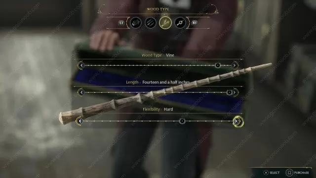 Hogwarts Legacy Best Wand Flexibility Choice