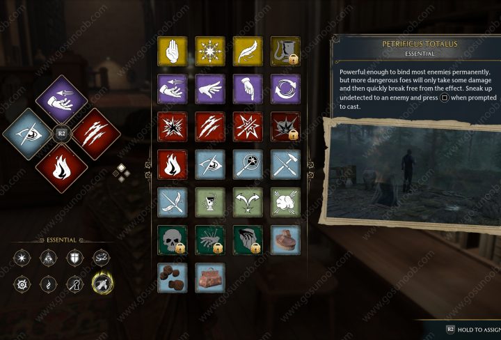 Hogwarts Legacy Petrificus Totalus, How to Cast Stealth Kill