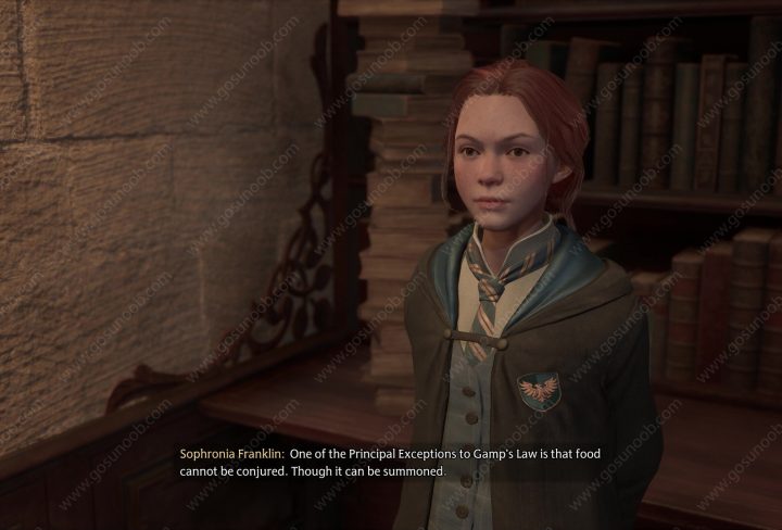Hogwarts Legacy Sophronia Franklin Questions and Answers
