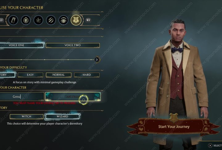 Hogwarts Legacy Xbox Character Naming Issue, Can't Type Name Bug Fix