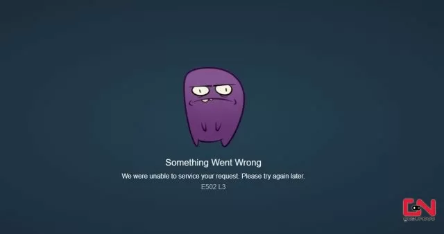 Something Went Wrong E502 L3, Steam Store Down Explained