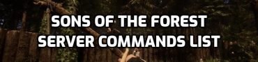 Sons of the Forest Server Commands List, Admin Console