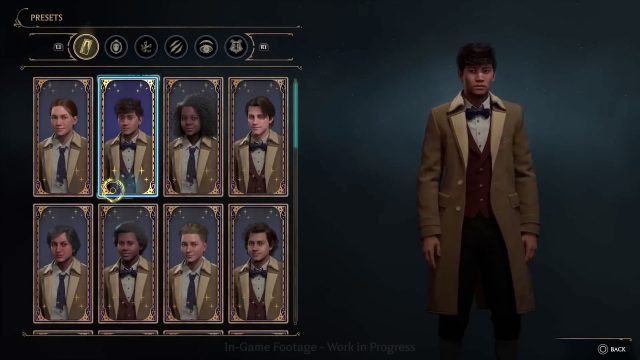 change character appearance hogwarts legacy