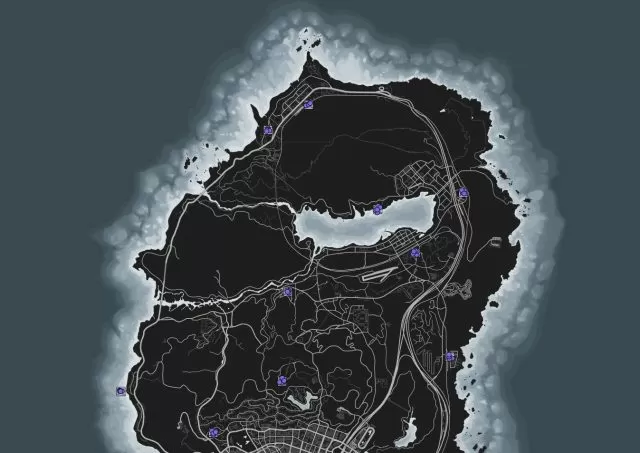 gta online gs caches locations map