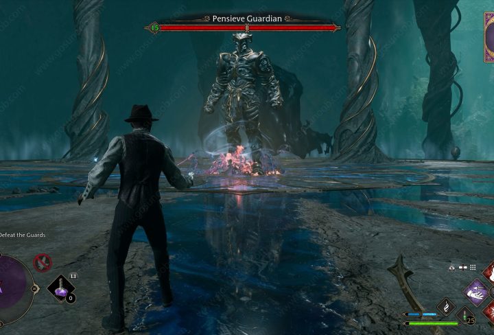 hogwarts legacy destroy orb as it is charging up