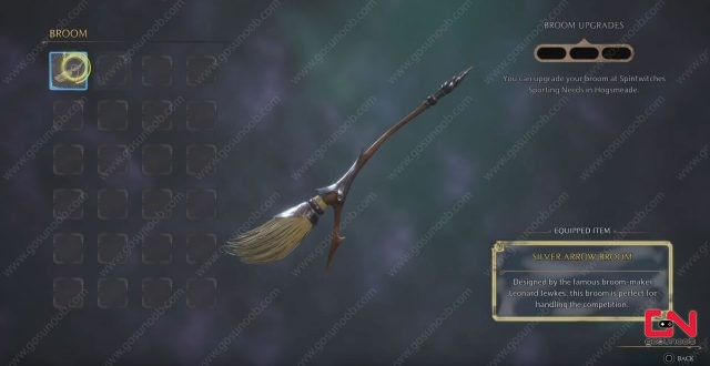 hogwarts legacy silver arrow broom location