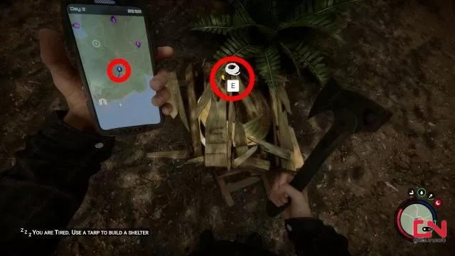 where to find rope in sons of the forest