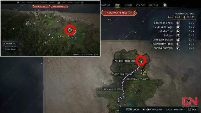 where to find thestrals in hogwarts legacy
