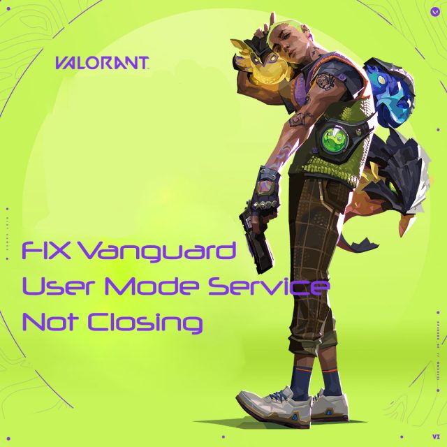 Fix Vanguard User Mode Service Not Closing