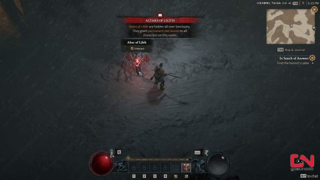 diablo 4 altar of lilith locations in fractured peaks