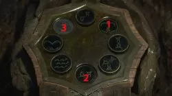 how to solve resident evil 4 remake large cave shrine puzzle