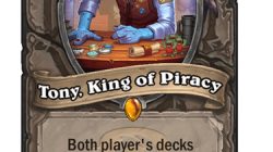 tony king of piracy hearthstone