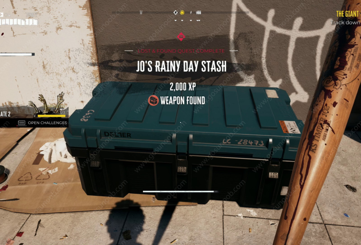 Dead Island 2 Jo’s Rainy Day Stash, Jo's Staff Room Key Location