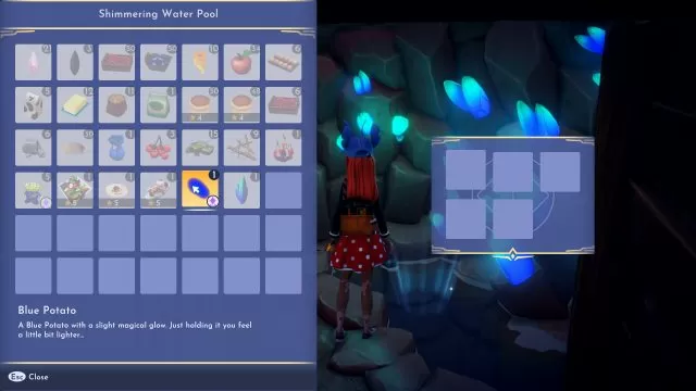 Disney Dreamlight Valley Blue Potato Location