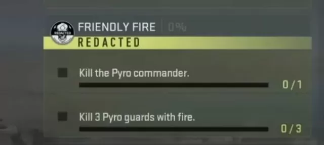 Friendly Fire DMZ, Where to Find the Pyro Commander