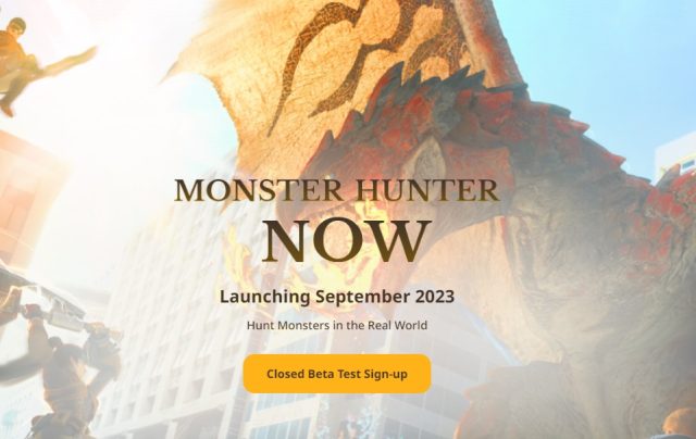 Monster Hunter Now Closed Beta Sign Up