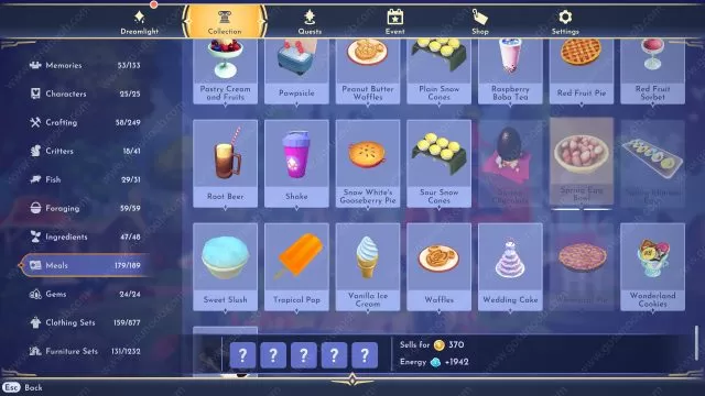 New Recipes Easter Update Disney Dreamlight Value