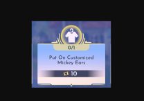 Put on Customized Mickey Ears Disney Dreamlight Valley