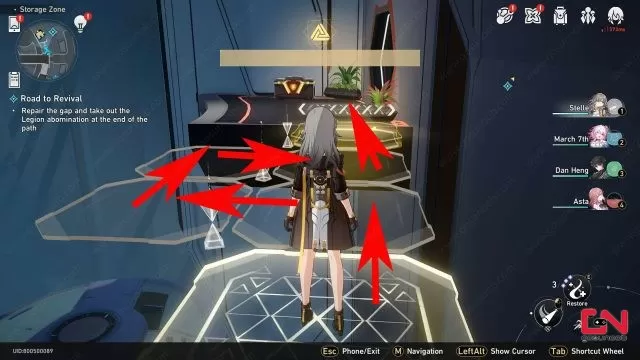 storage zone chest on platform honkai star rail how to get