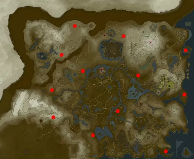 All Geoglyph Locations