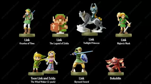 Amiibo Rewards Zelda Tears of the Kingdom