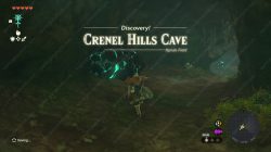 Crenel Hills Cave Zelda TOTK