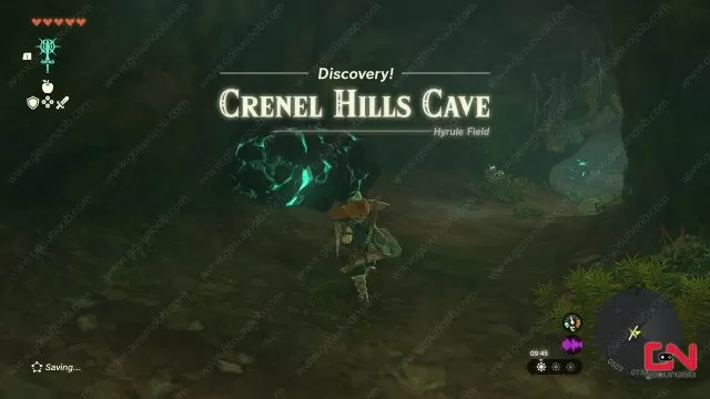 Crenel Hills Cave Zelda TOTK