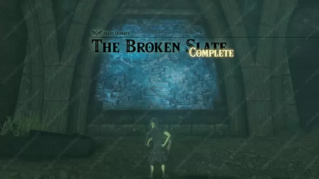 Broken Slate Zelda Tears of the Kingdom