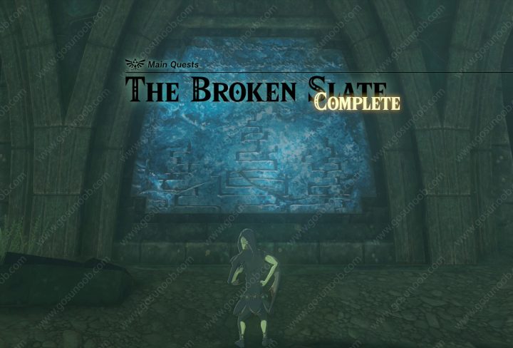 Broken Slate Zelda Tears of the Kingdom