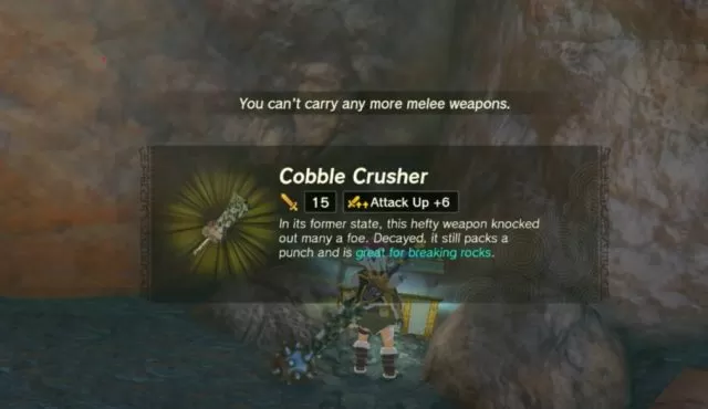 Cobble Crusher Tears of the Kingdom (Zelda TOTK)