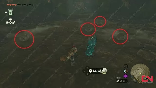 How to Complete the South Dueling Peaks Cave Stone Door Puzzle in Zelda Tears of the Kingdom