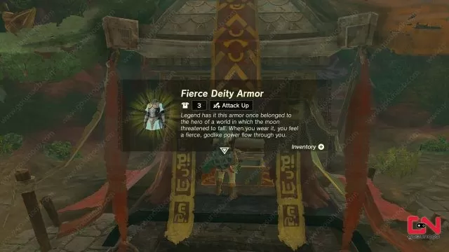 Fierce Deity Armor Zelda TOTK