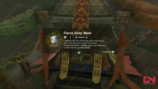 Fierce Deity Mask Zelda TOTK