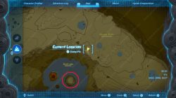 Where to Find Fierce Deity Mask Location Map TOTK