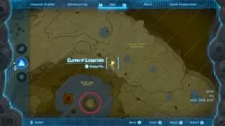 Where to Find Fierce Deity Mask Location Map TOTK