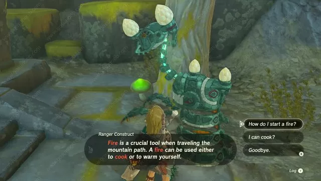 Fire is important in Zelda TotK